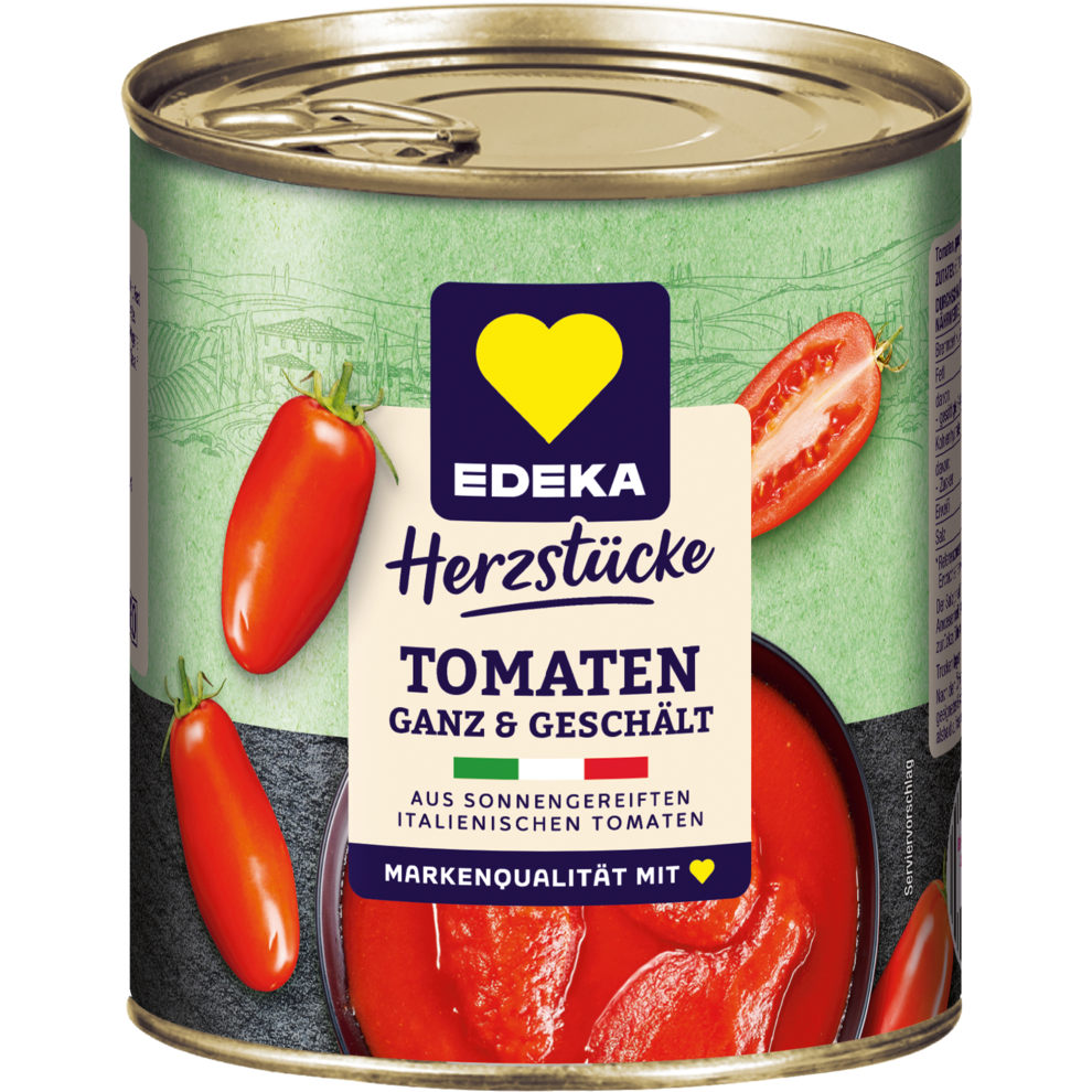 Tomaten ganz und geschält