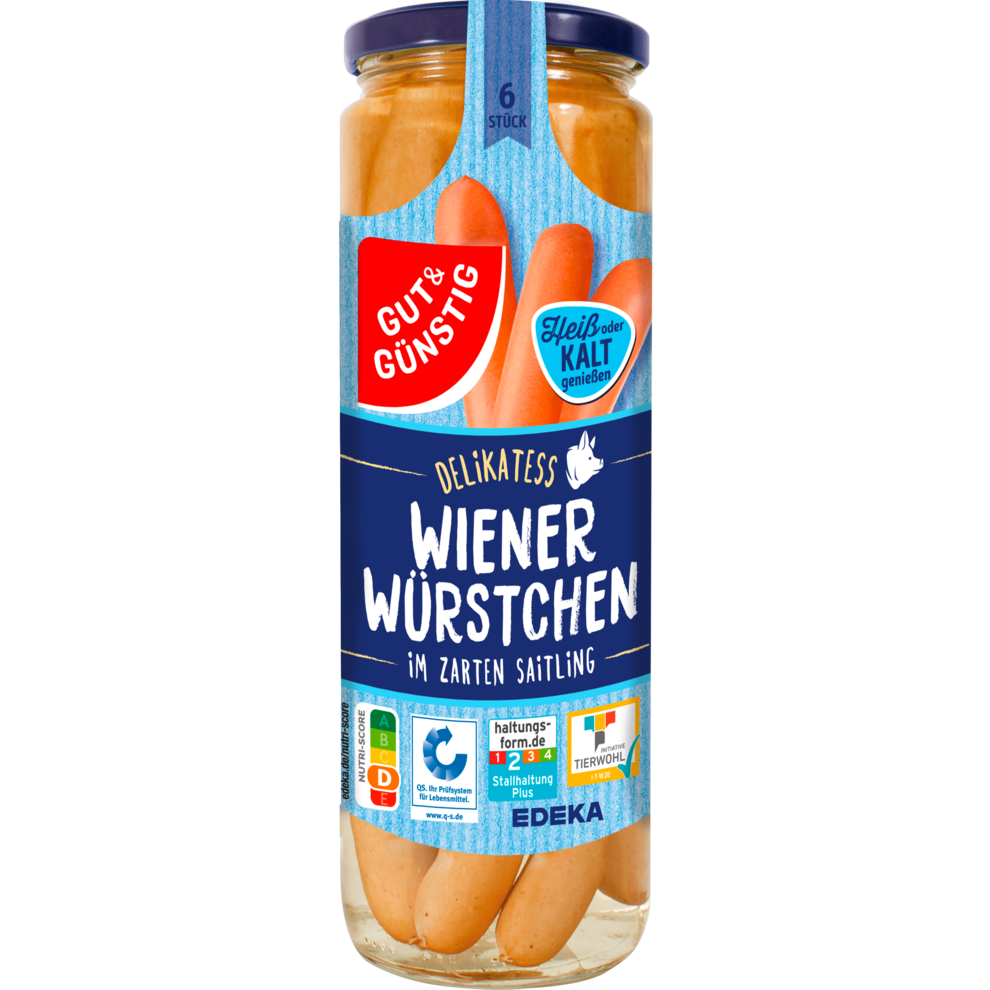 6 Wiener Würstchen