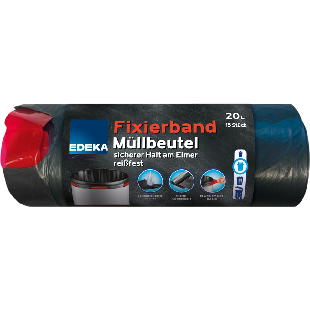 Fixierband Müllbeutel 20 Liter