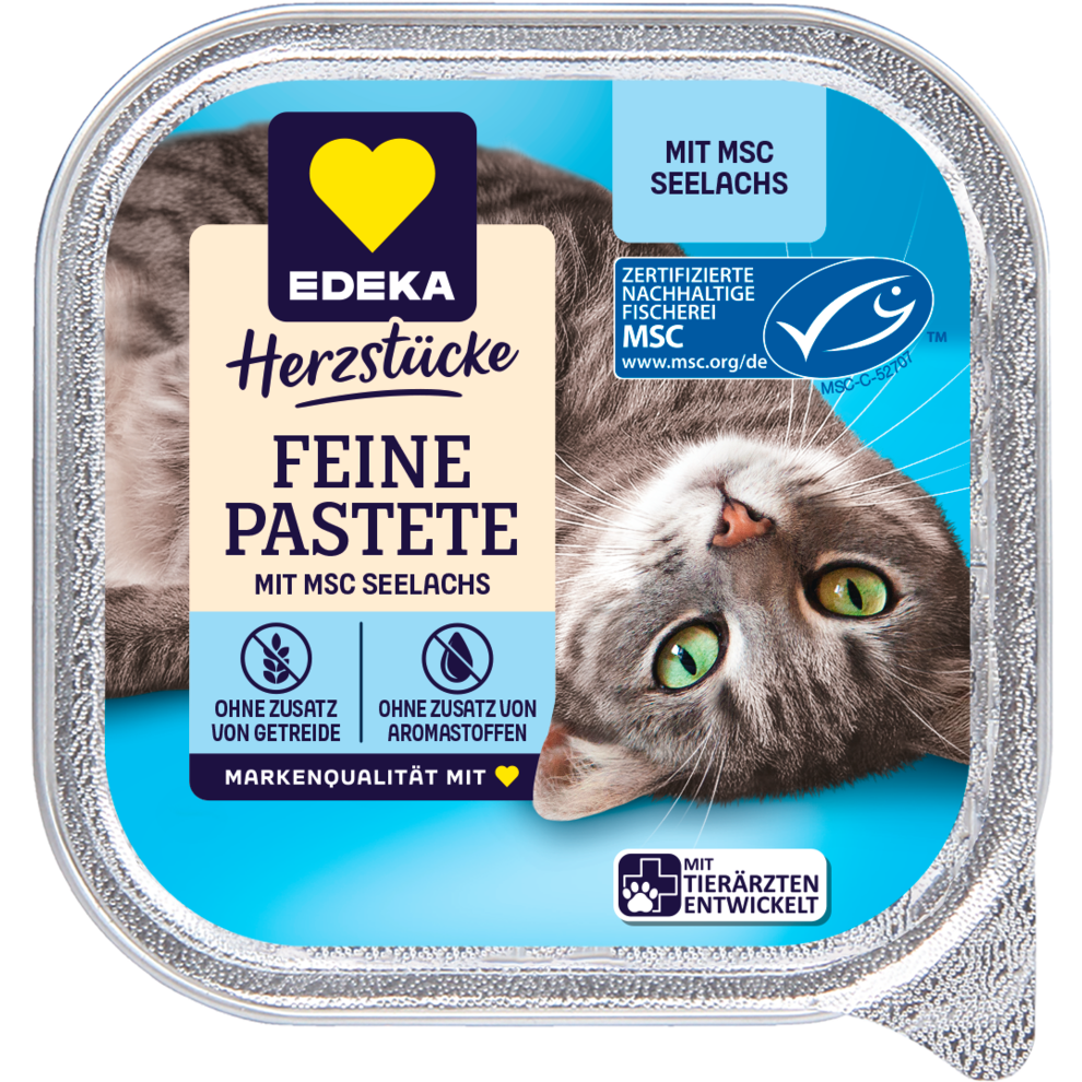 Feine Pastete mit MSC- Seelachs