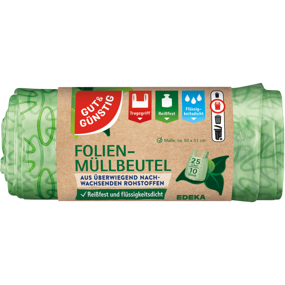 Folienmüllbeutel 25 Liter