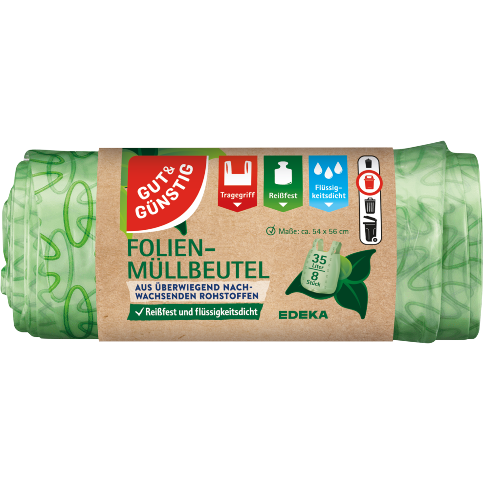 Folienmüllbeutel 35 Liter