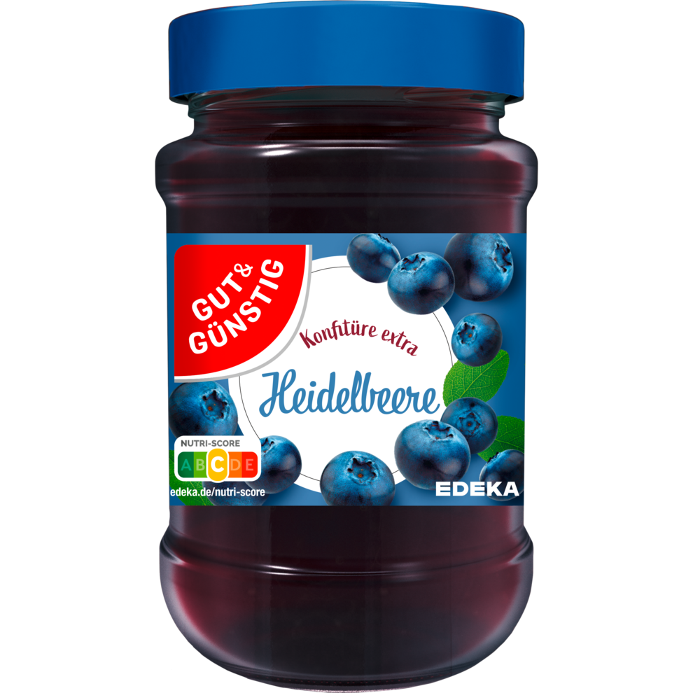 Heidelbeer Konfitüre extra
