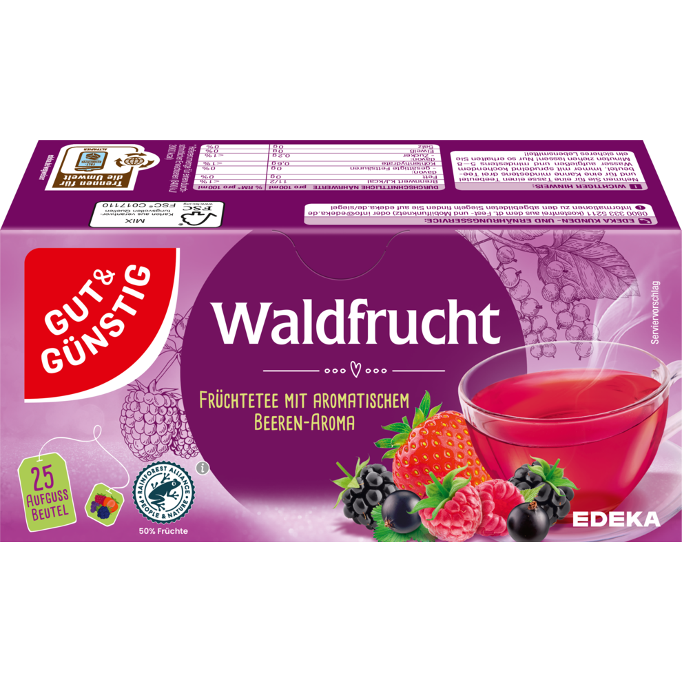 Früchtetee Waldfrucht