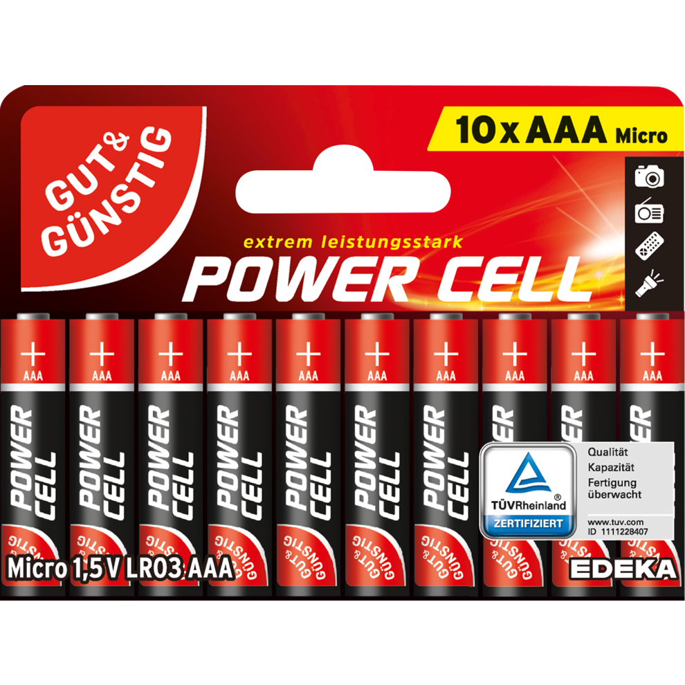 Alkaline Batterien Micro (LR03)
