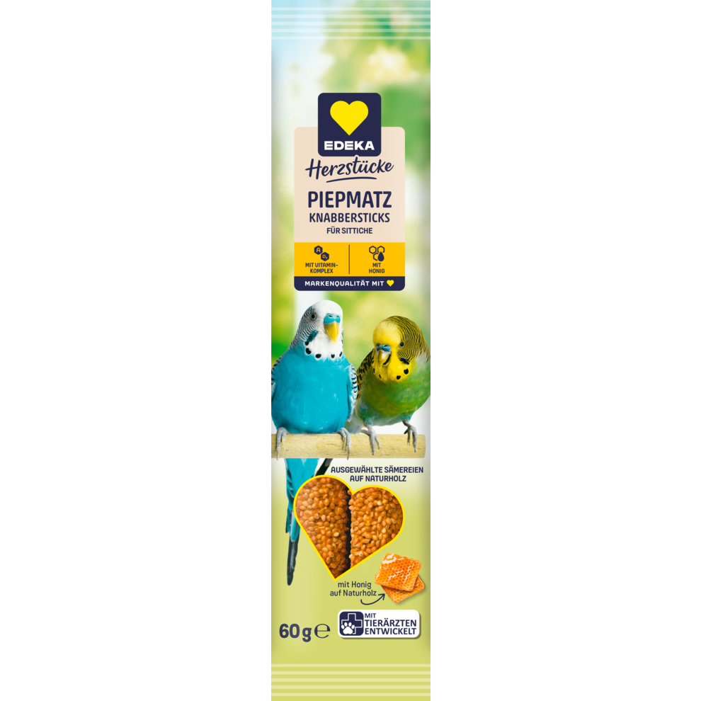 Piepmatz Knabbersticks für Sittiche