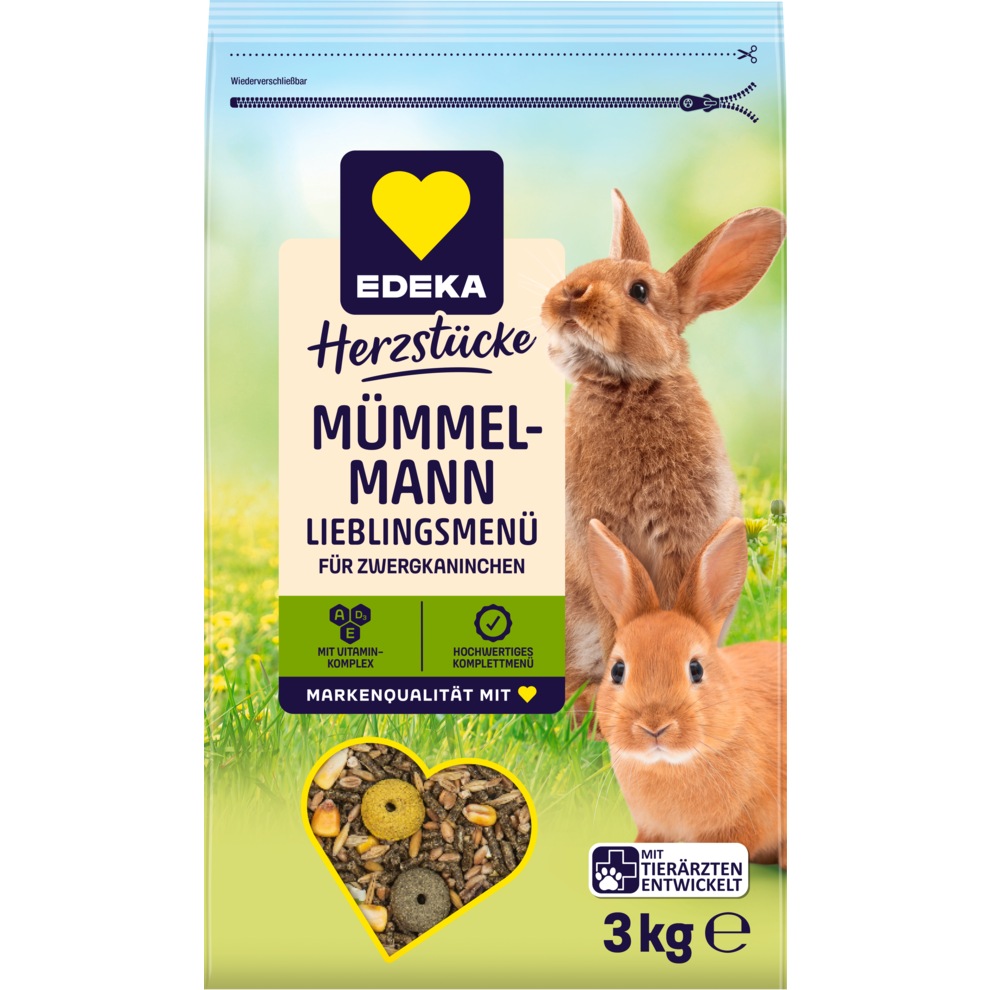 Mümmelmann Lieblingsmenü für Zwergkaninchen