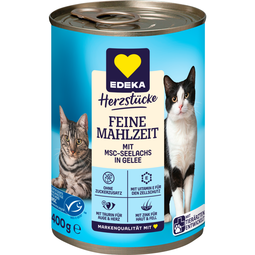 Feine Mahlzeit mit MSC-Seelachs in Gelee