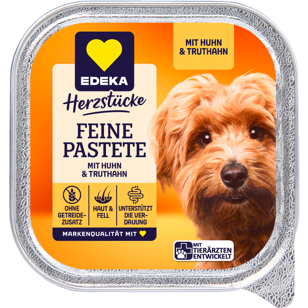 Feine Pastete mit Huhn & Truthahn