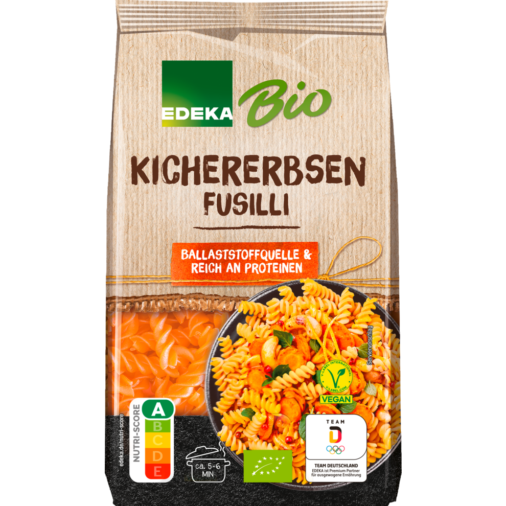 Kichererbsen-Fusilli