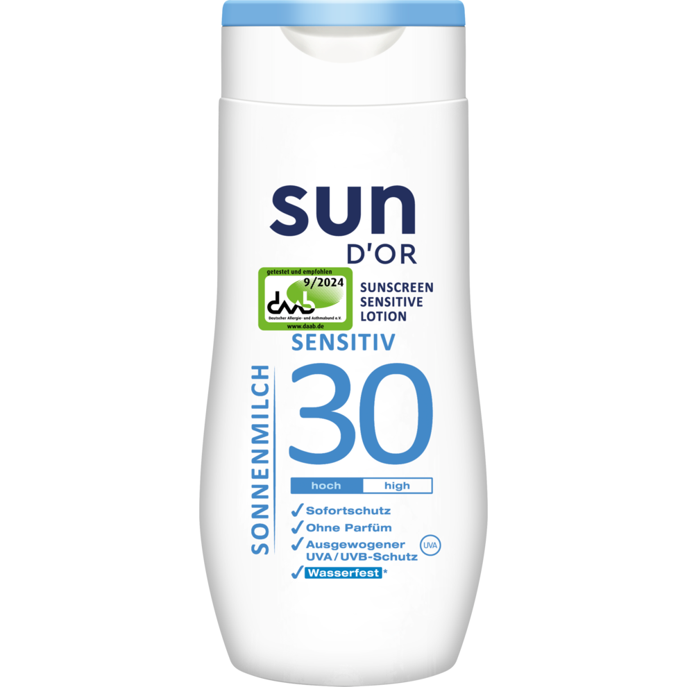 Sonnenmilch Sensitiv LSF 30 hoch