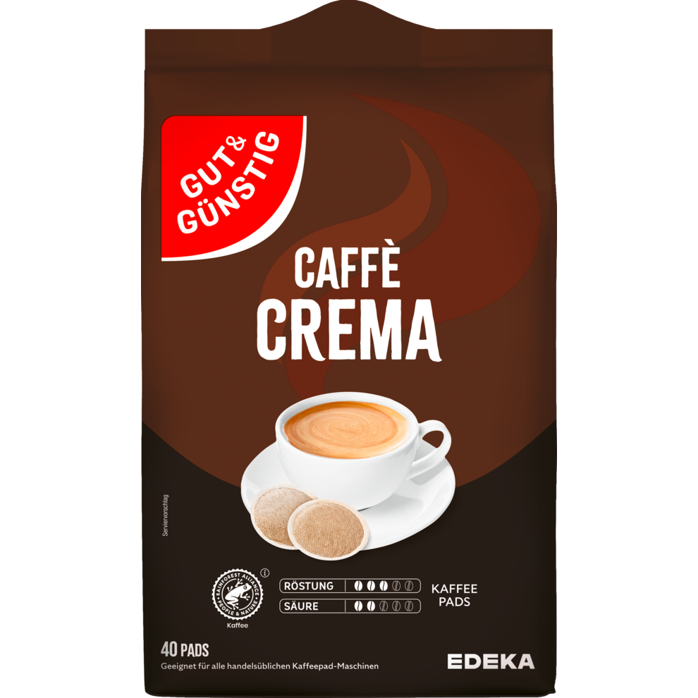 Kaffee-Pads Crema