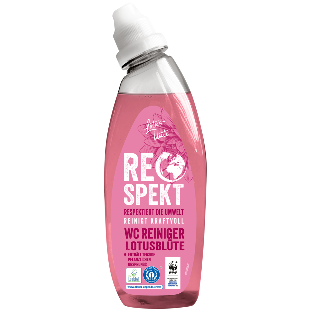 WC Reiniger Lotusblüte