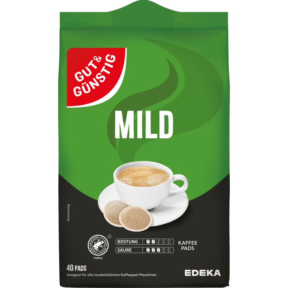 Kaffee-Pads Mild