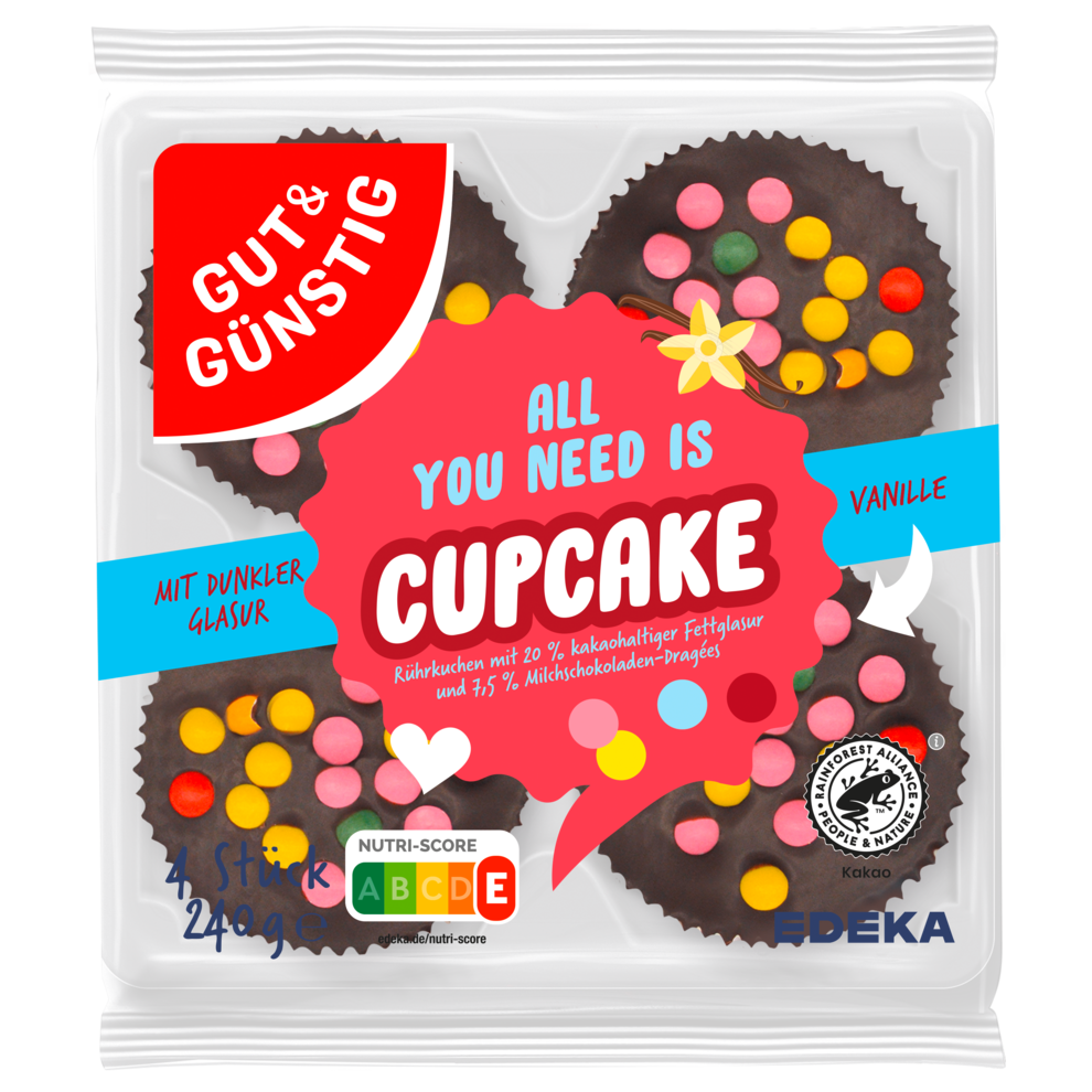 Cupcakes Vanille