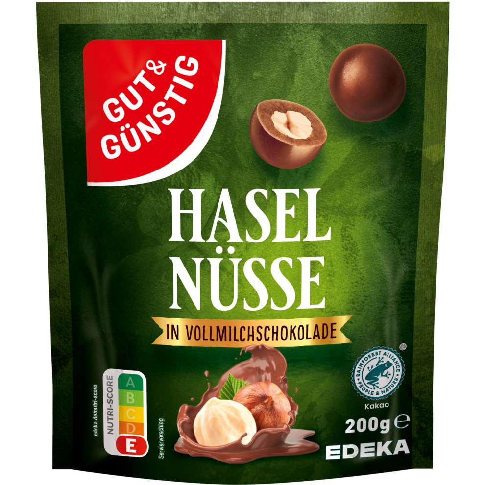 Schoko Haselnüsse