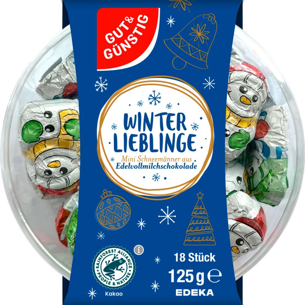Mini-Schneemänner