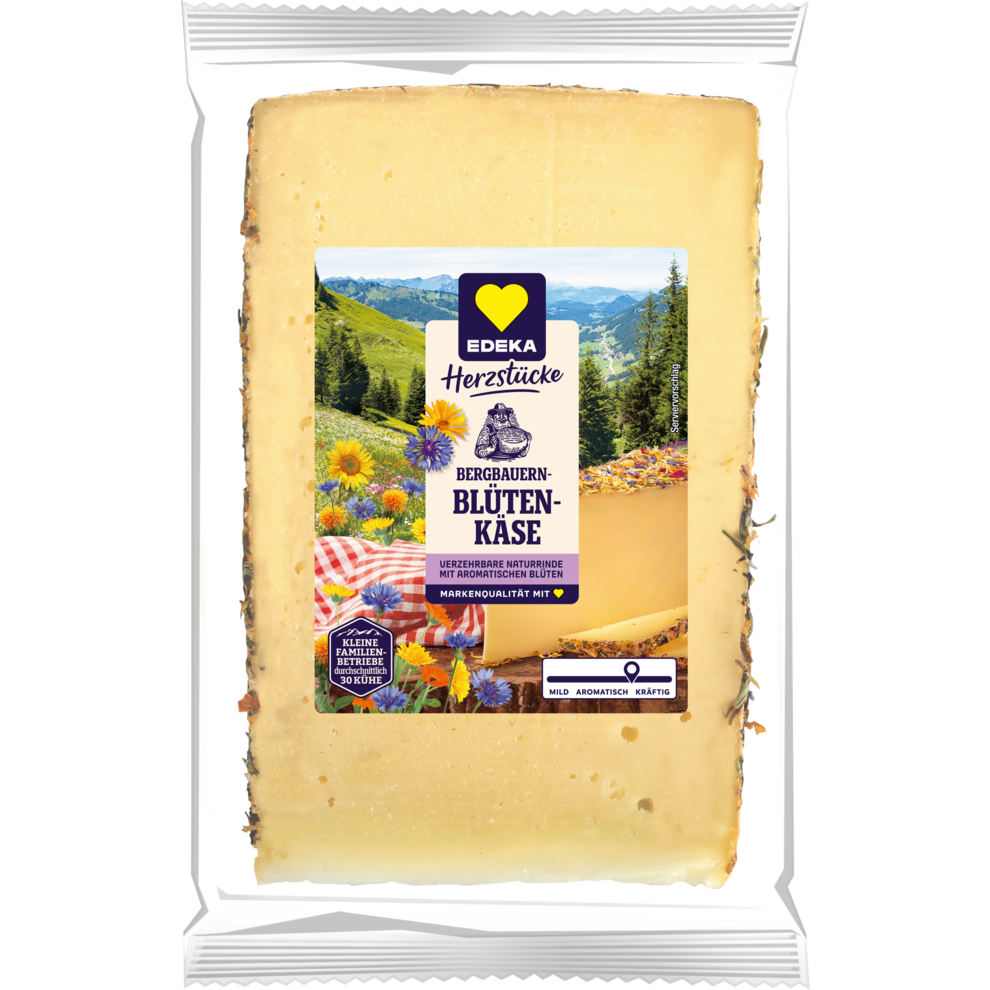 Bergbauern Blütenkäse
