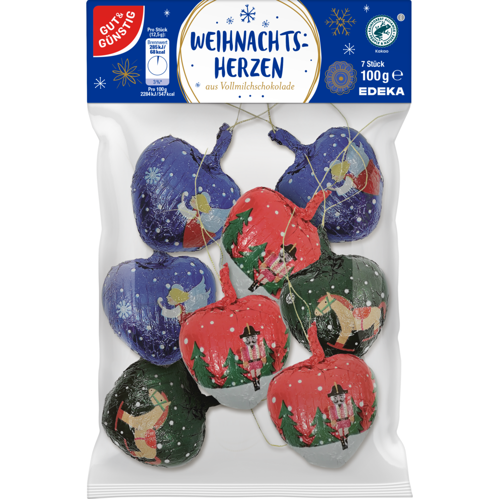 Weihnachts-Herzen