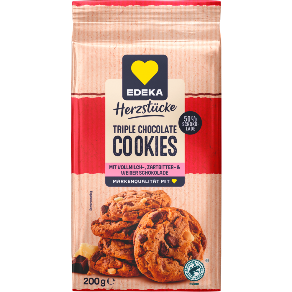 Triple Chocolate Cookies