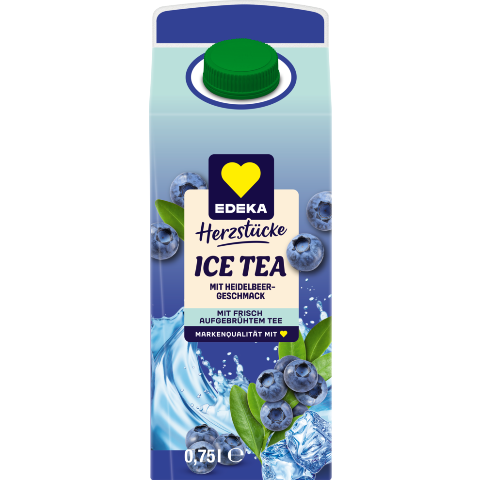 Ice Tea Heidelbeere