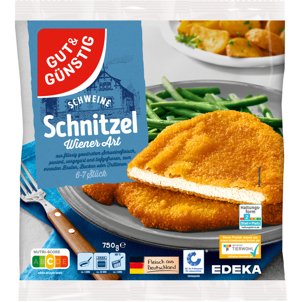 Schweine-Schnitzel Wiener Art