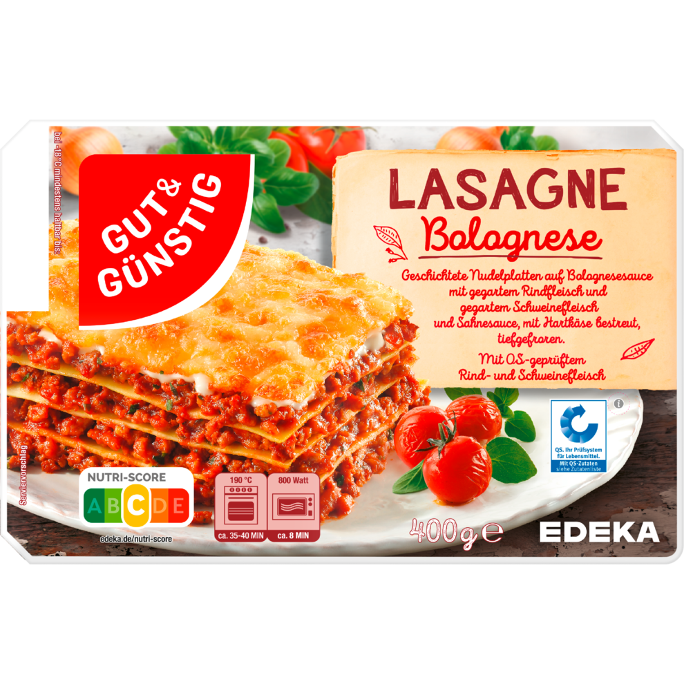 Lasagne Bolognese