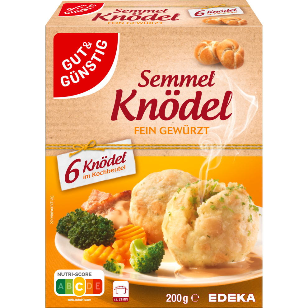 Semmelknödel 6 Knödel
