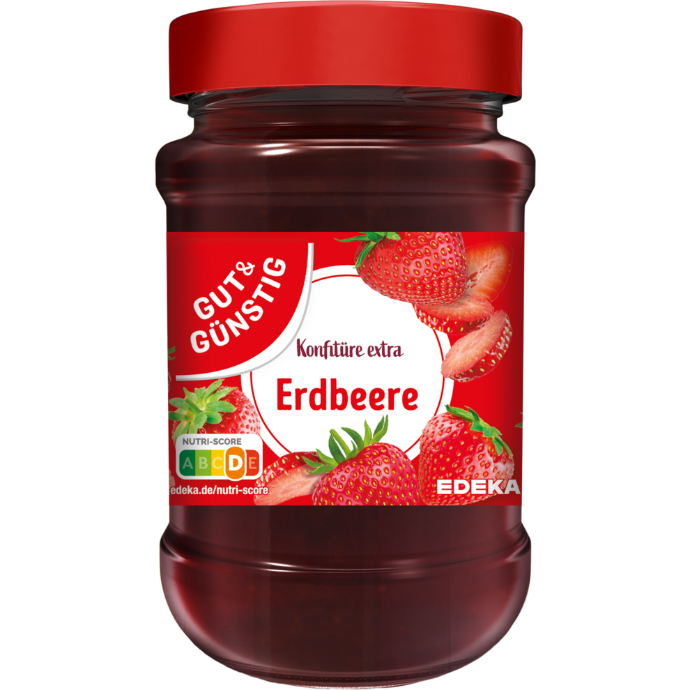 Erdbeer Konfitüre extra