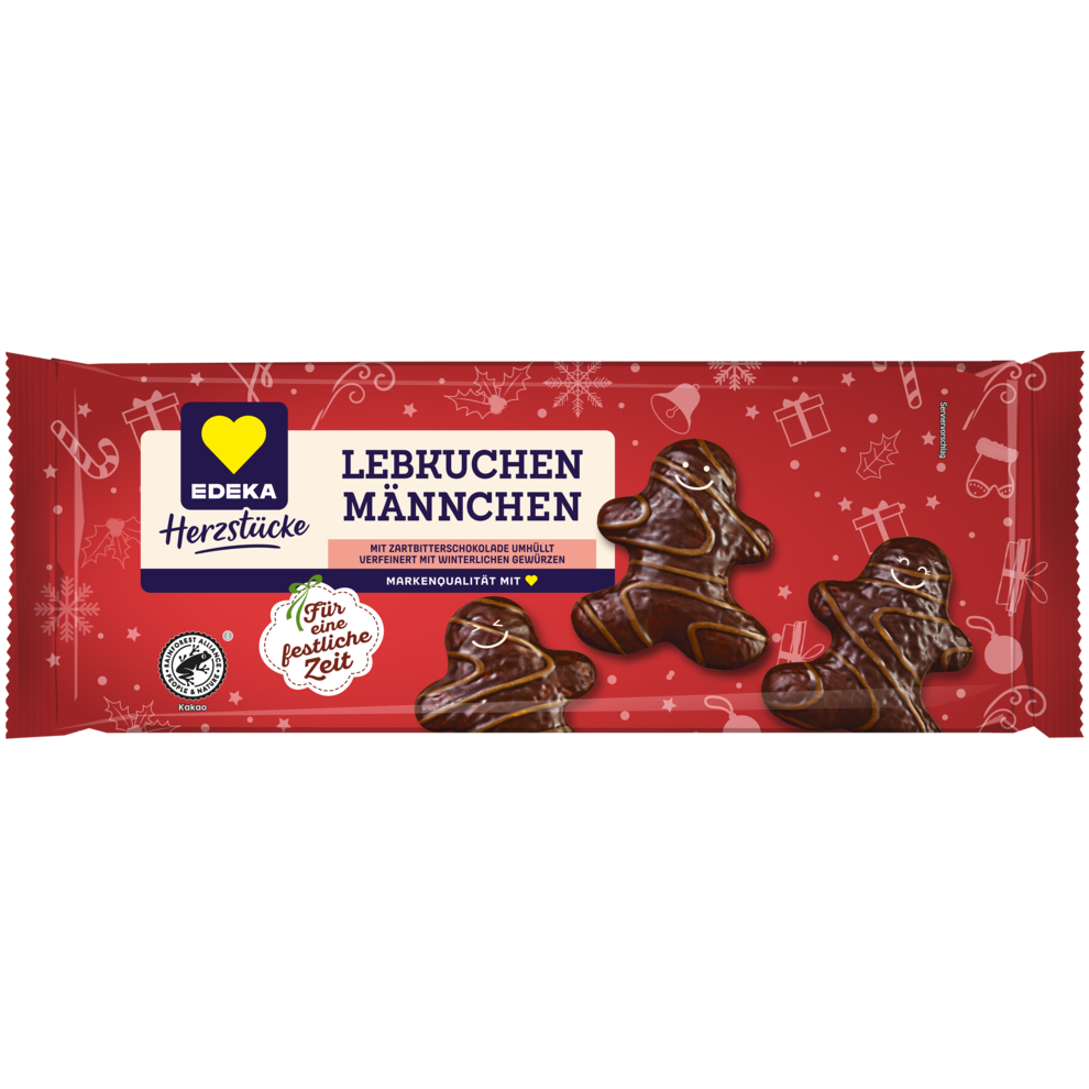 Lebkuchenmännchen Zartbitter