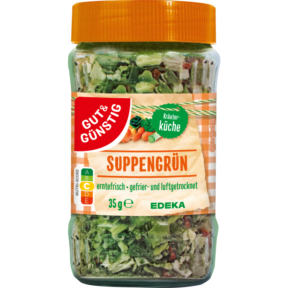 Suppengrün gefriergetrocknet