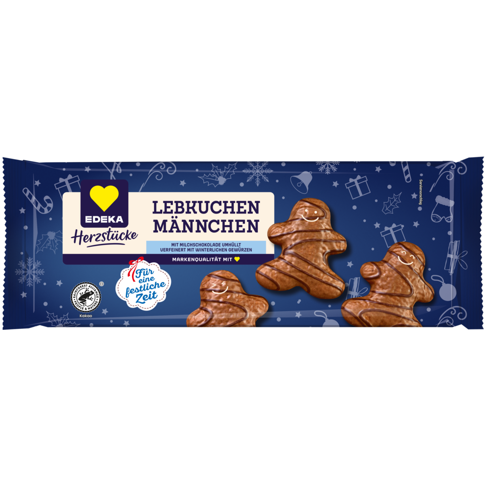 Lebkuchenmännchen Vollmilch