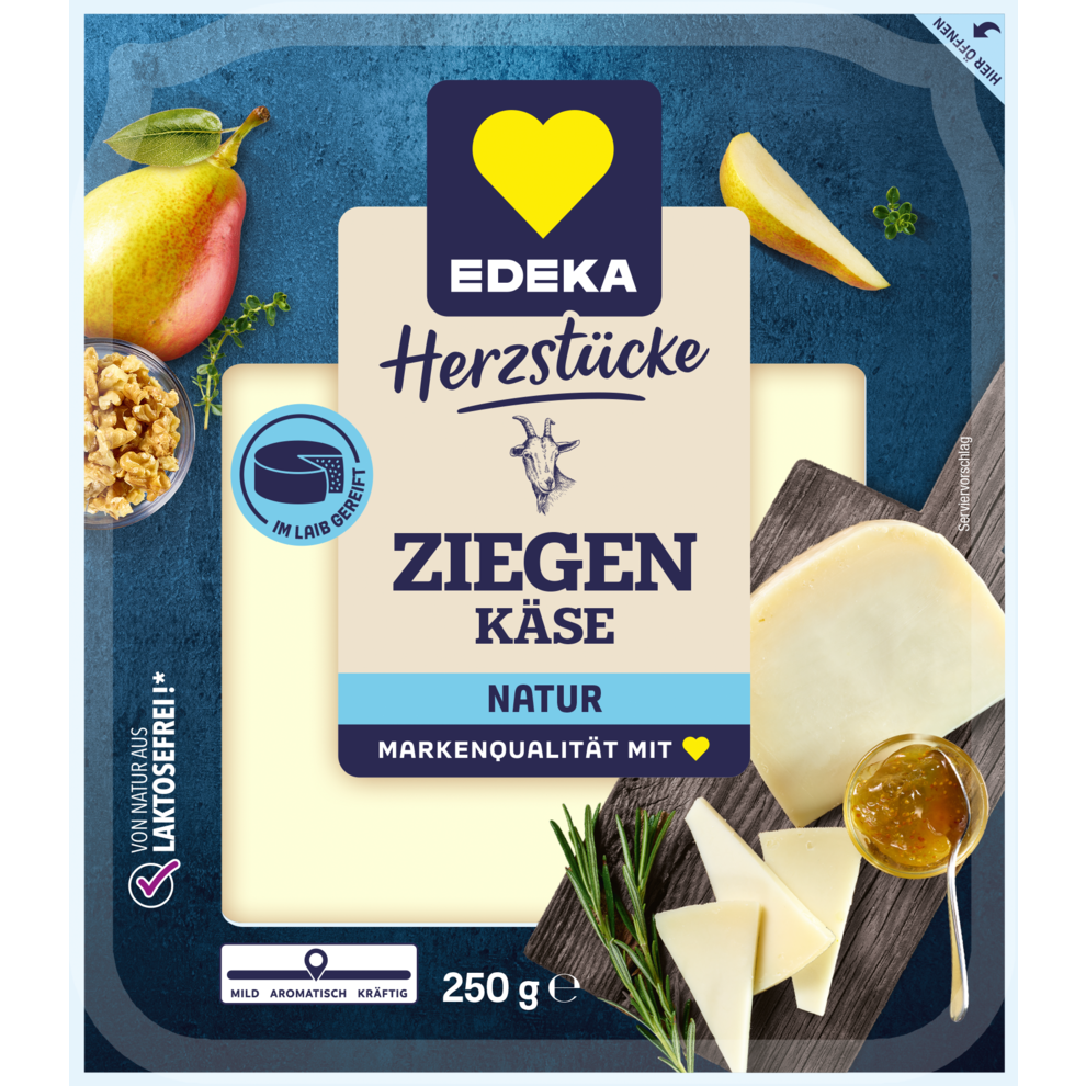 Ziegenkäse am Stück