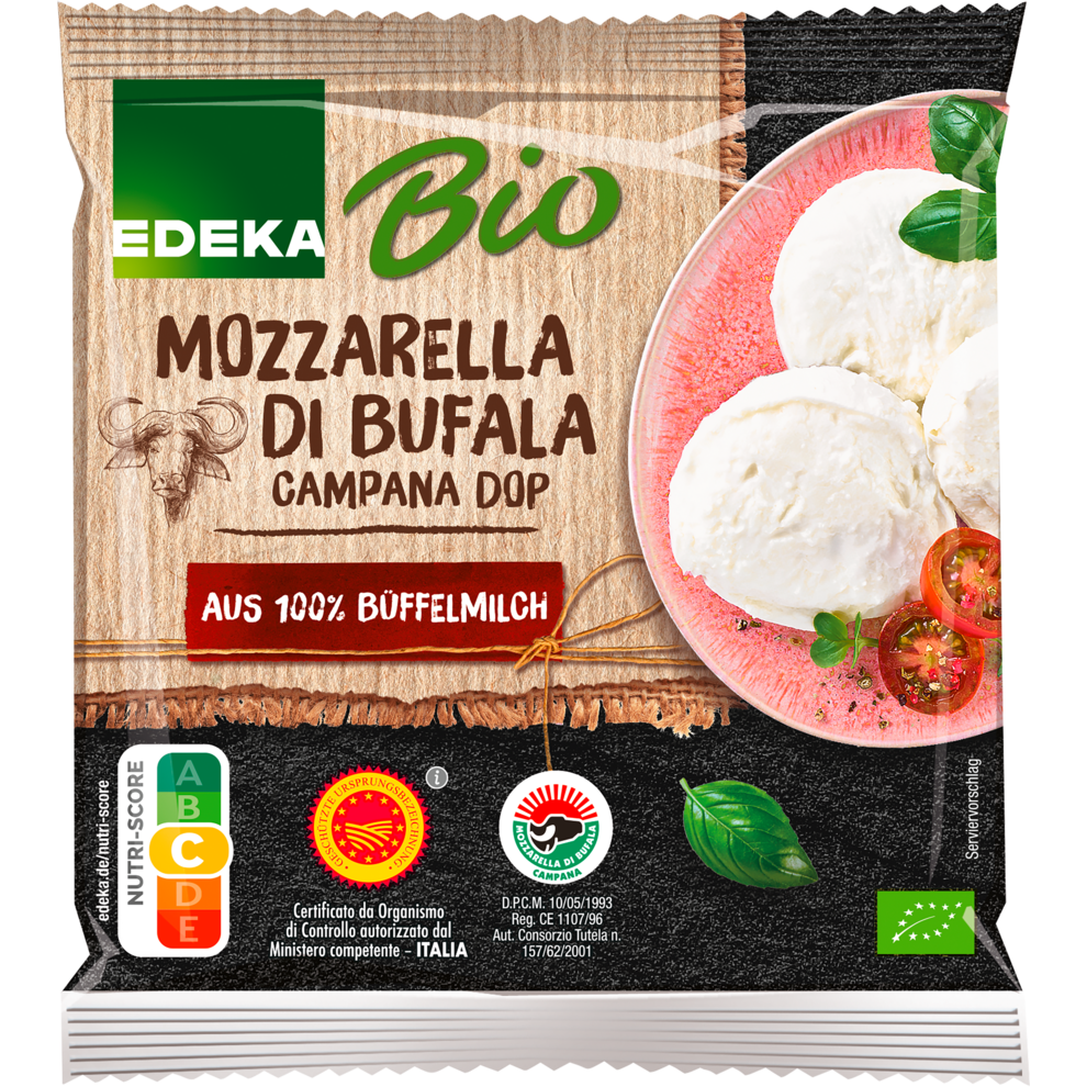 Büffelmozzarella DOP 52% i.Tr.