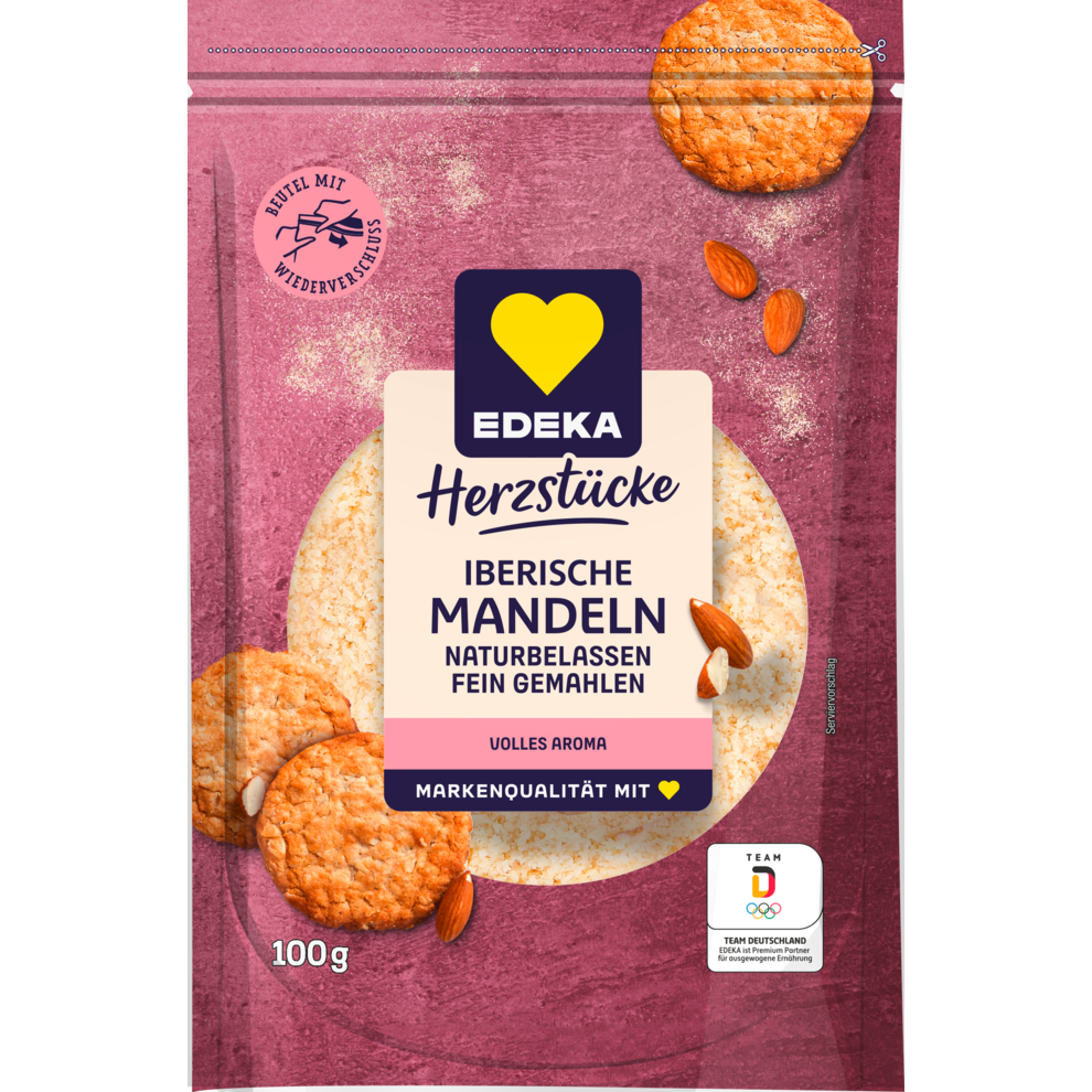 Iberische Mandeln, naturell, gemahlen