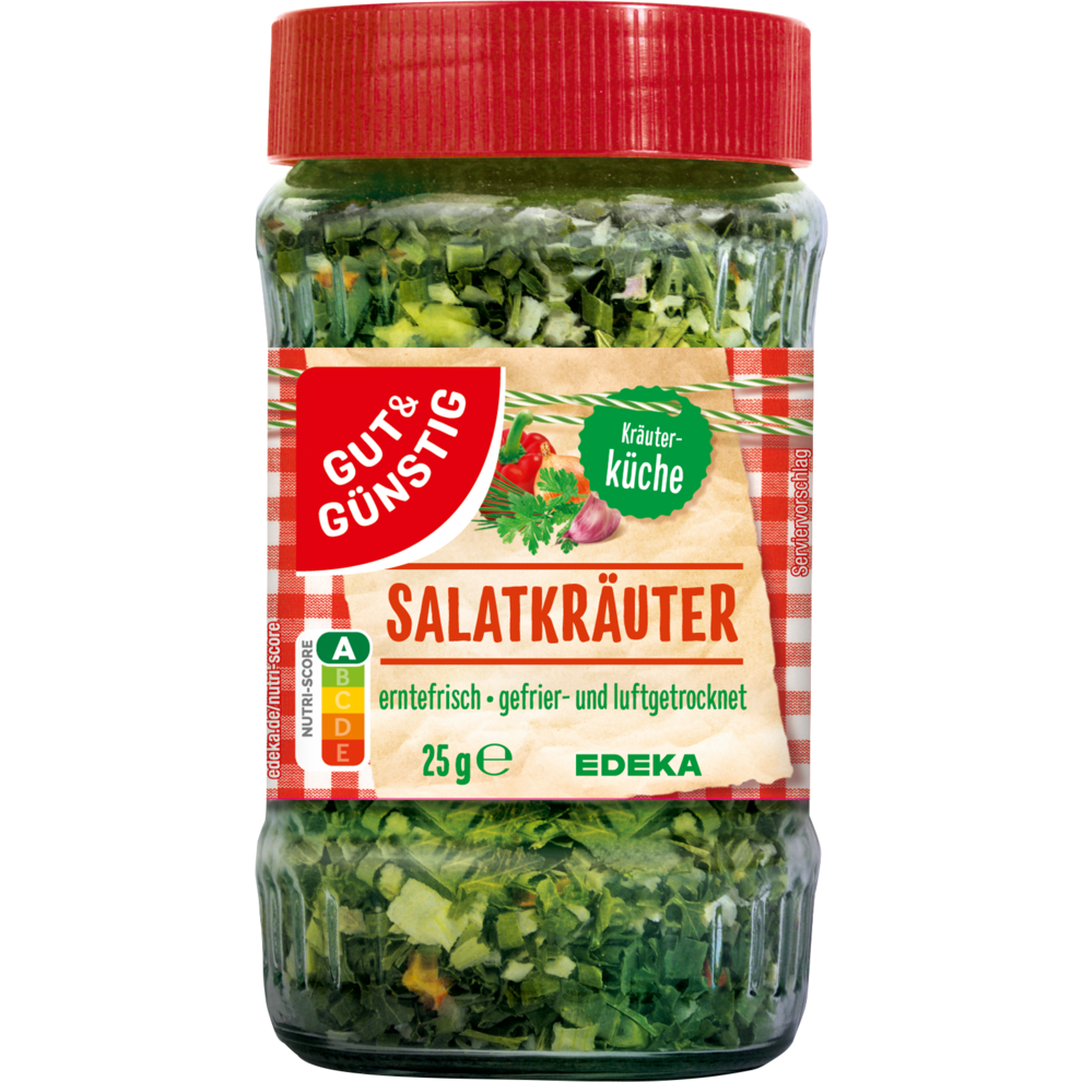 Salatkräuter gefriergetrocknet