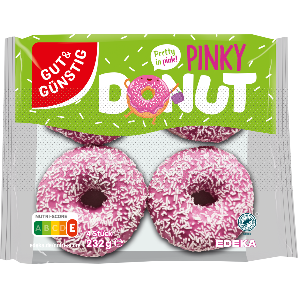 Donuts Pinky im Papptray