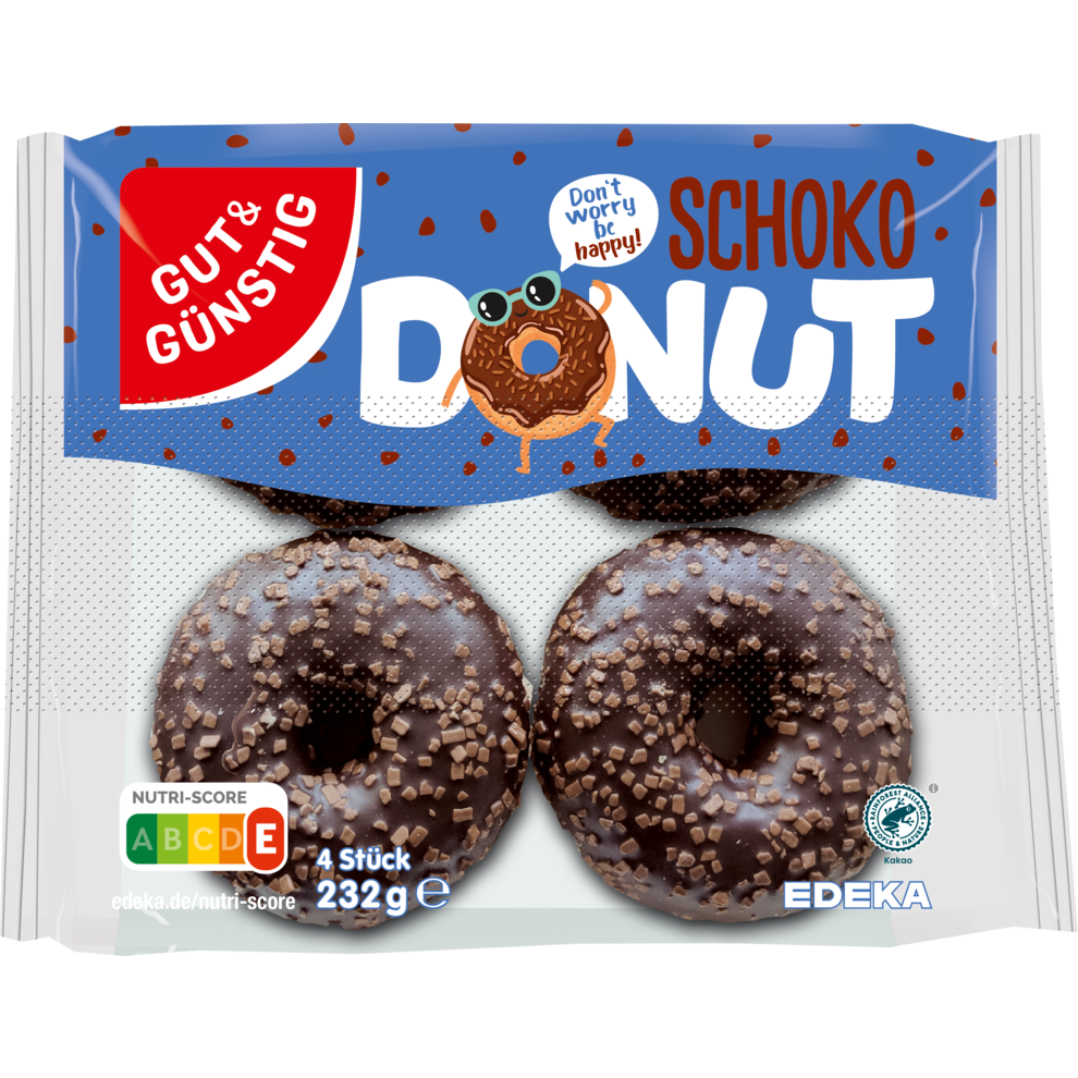 Donuts Schoko im Papptray