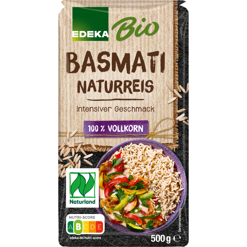 Basmati Naturreis Vollkorn