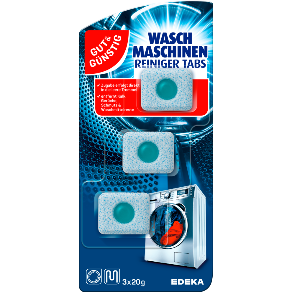Waschmaschinenreiniger Tabs