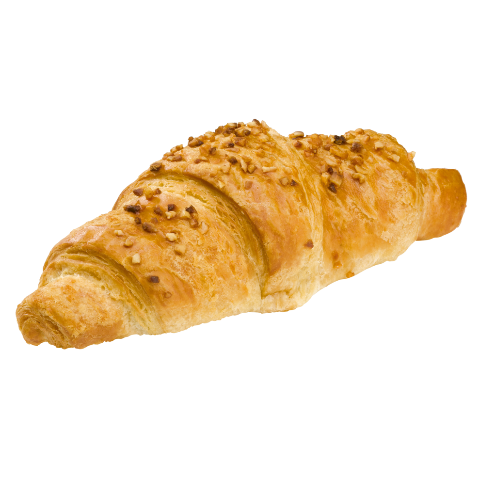 Croissant mit Nuss-Nougatfüllung