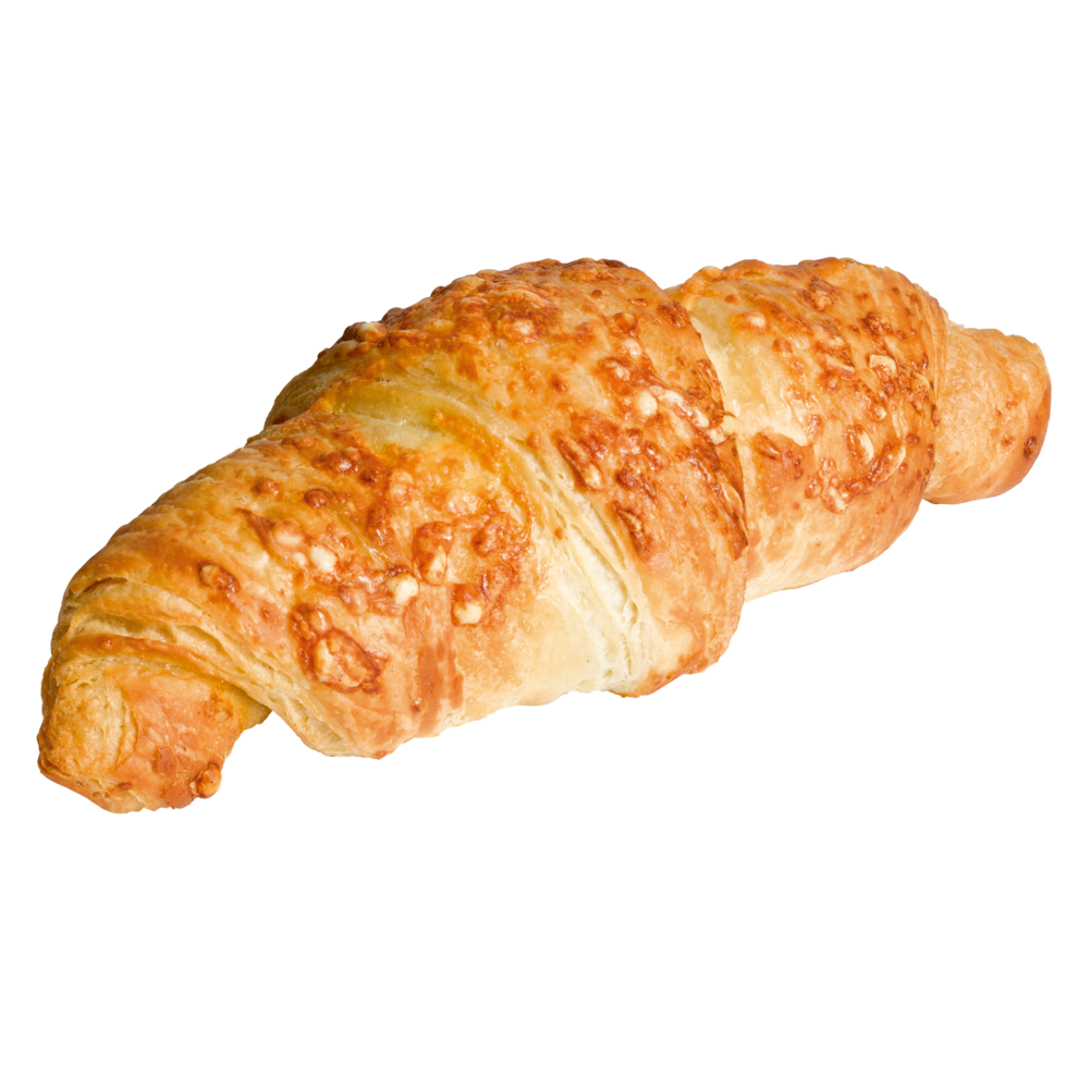 Croissant mit Käse-Schinken