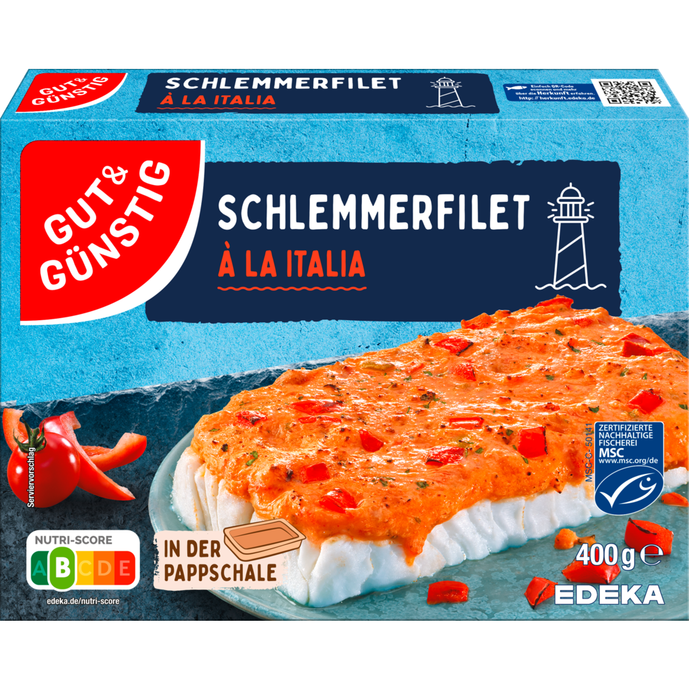 Schlemmerfilet à la Italia