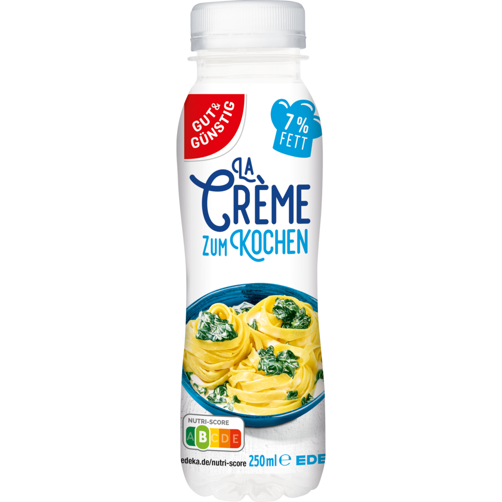 La Crème zum Kochen 7% Fett