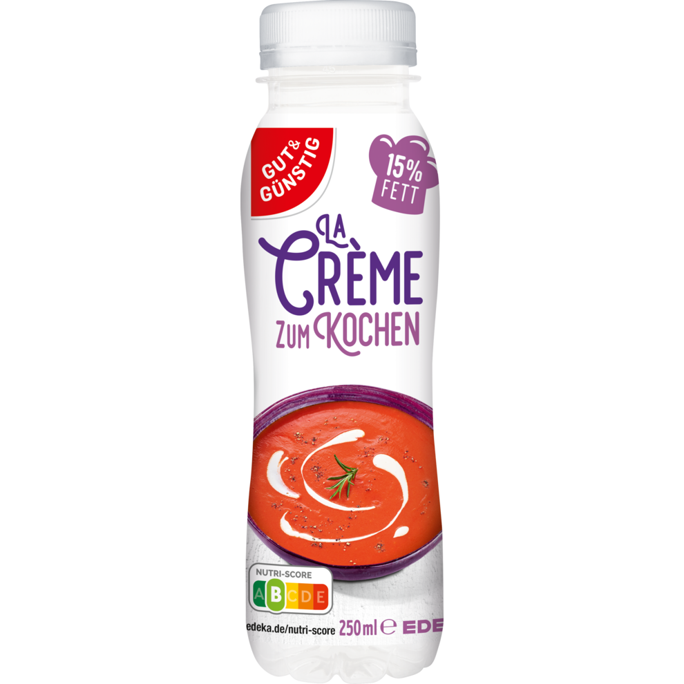La Crème zum Kochen 15% Fett