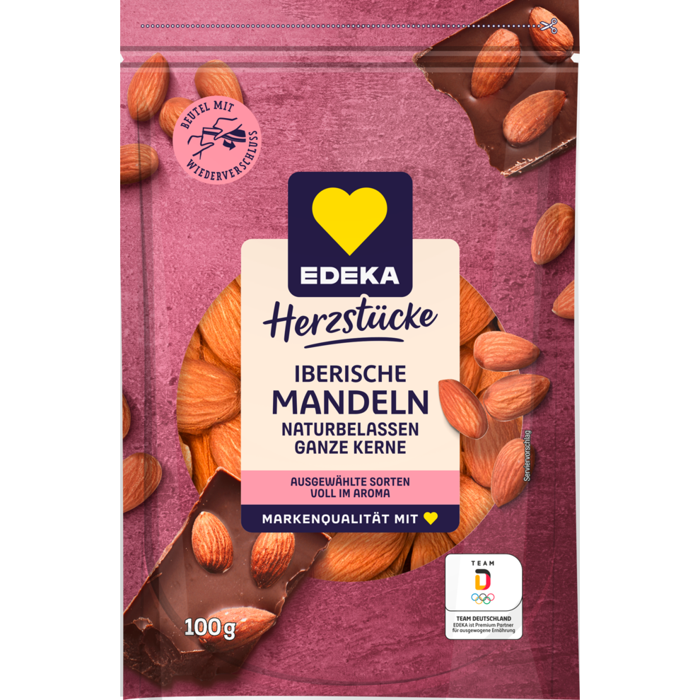 Iberische Mandeln, naturell, ganze Kerne