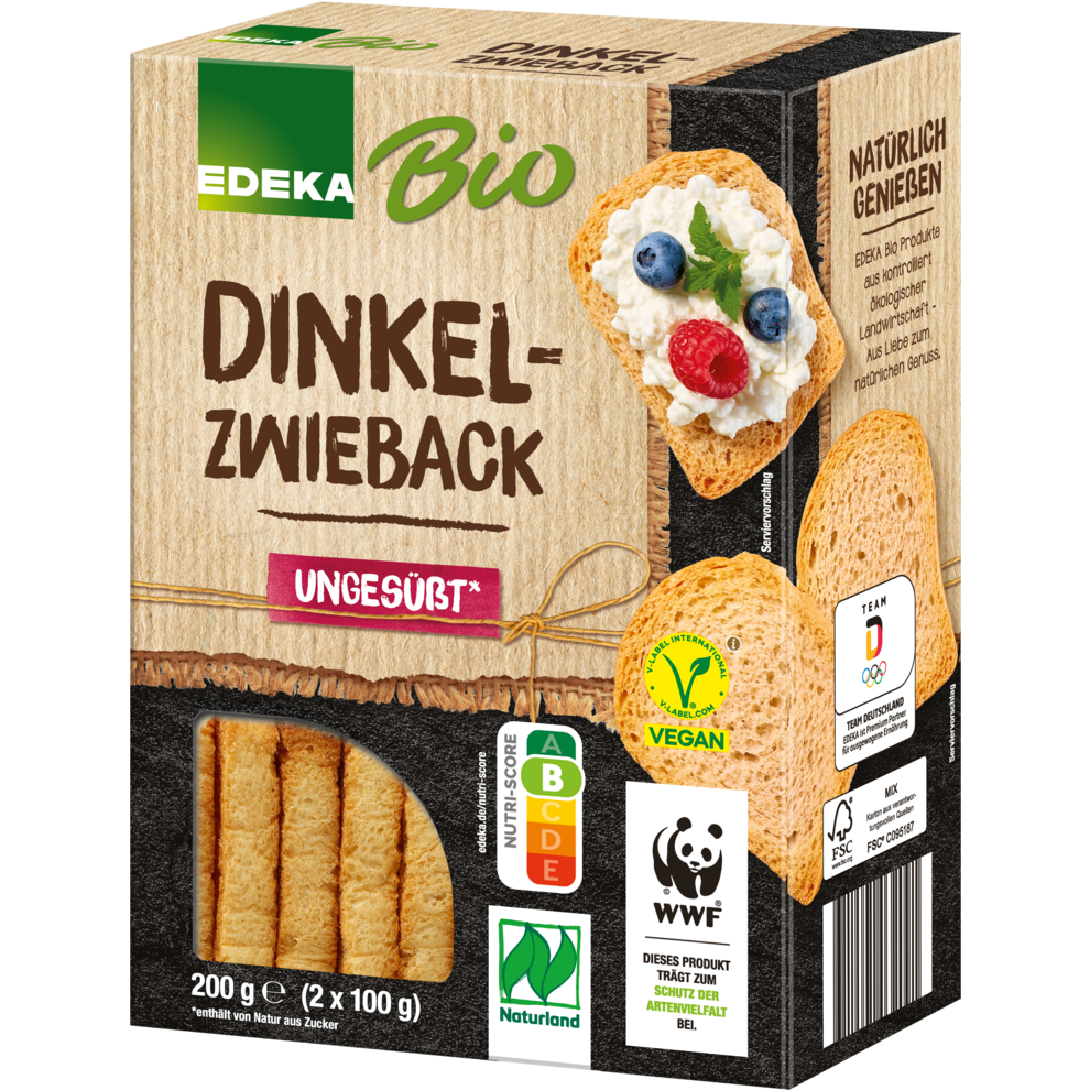 Dinkel-Zwieback