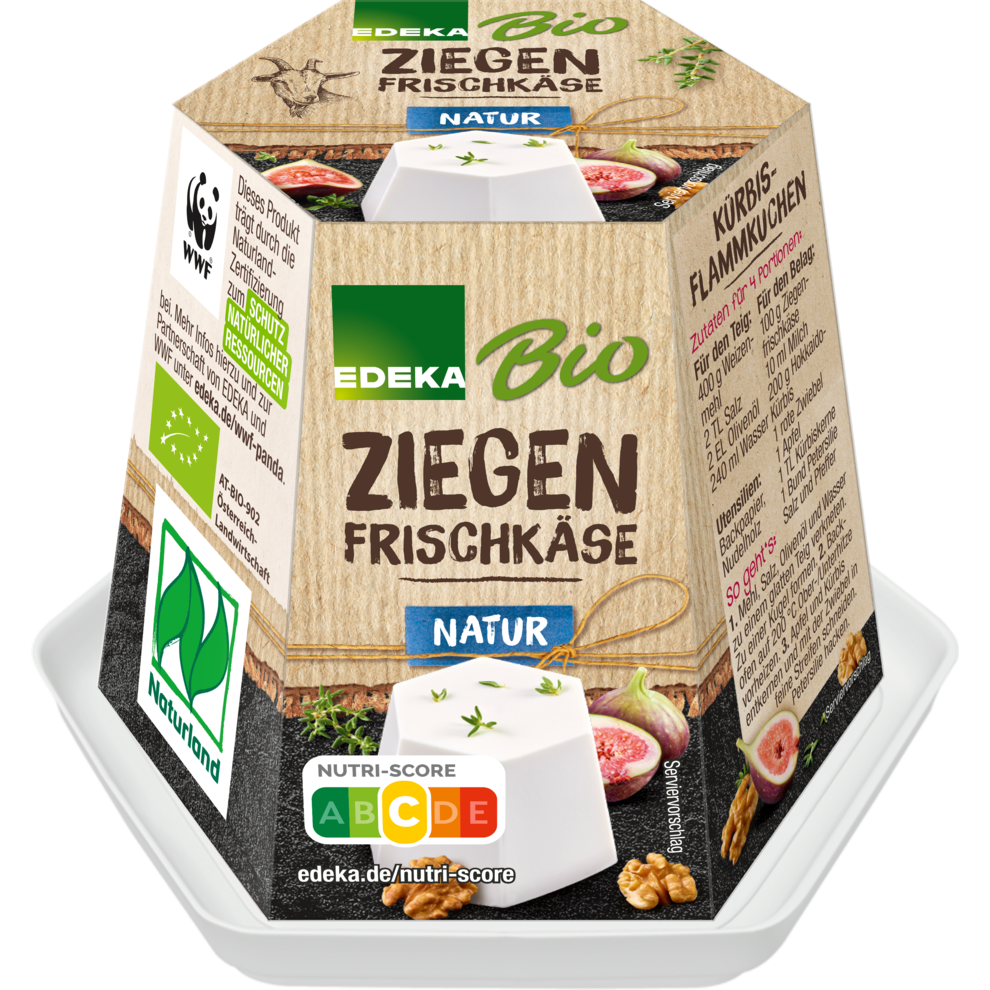 Ziegen-Frischkäse-Pyramide