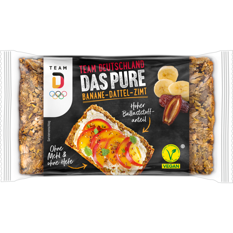Team D DAS PURE Banane-Dattel-Zimt