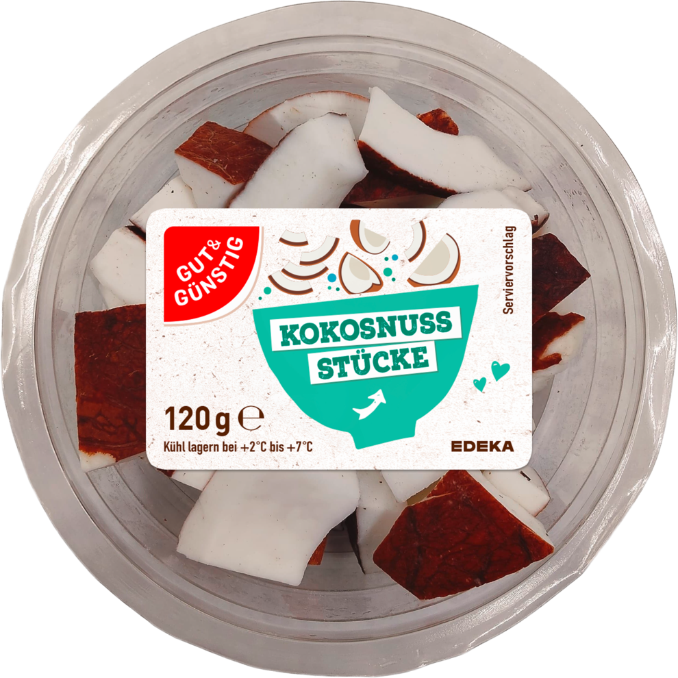 Kokosnussstücke